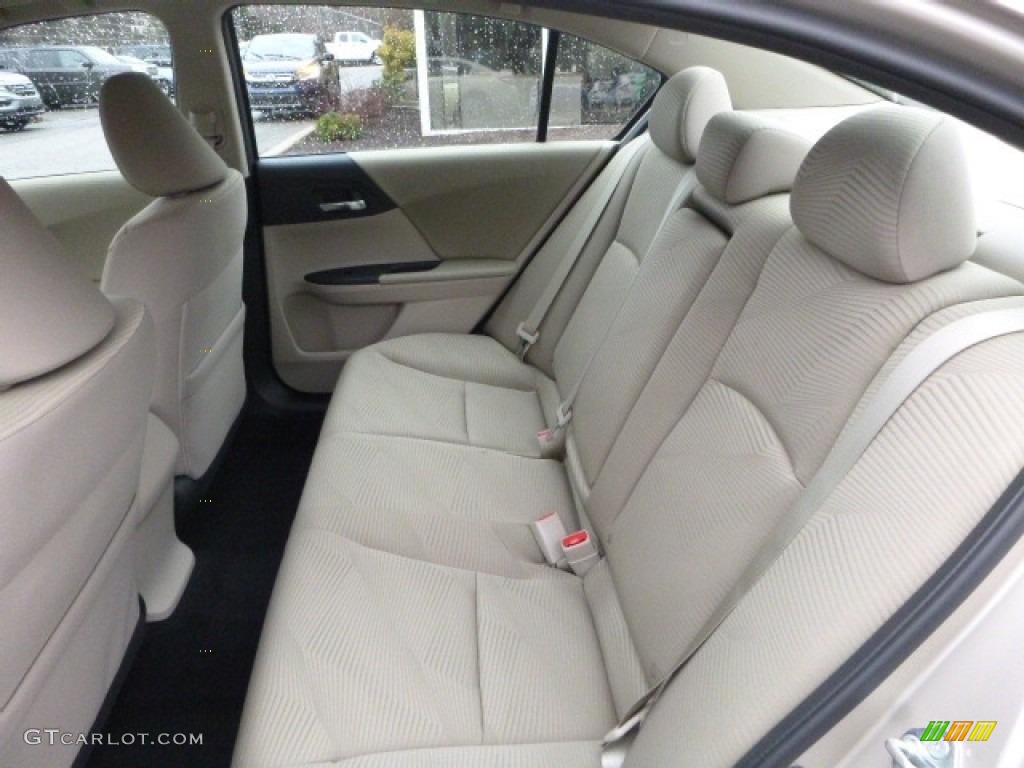 2017 Honda Accord LX Sedan Rear Seat Photo #119007330