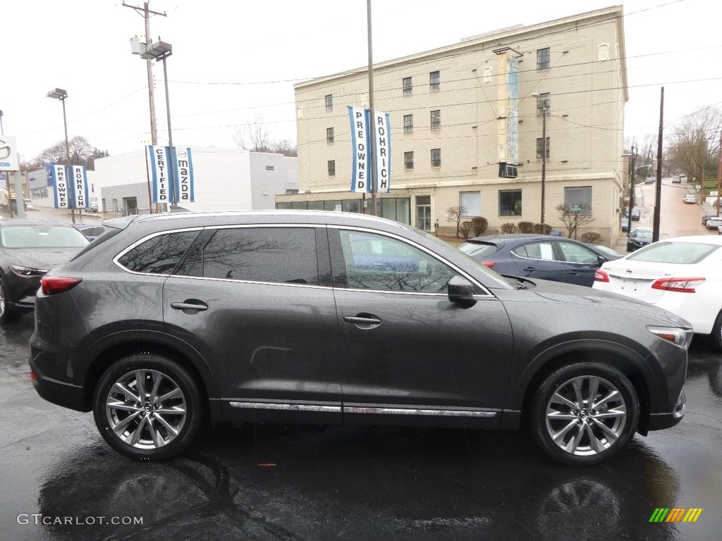 Machine Gray Metallic 2017 Mazda CX-9 Signature AWD Exterior Photo #119007336