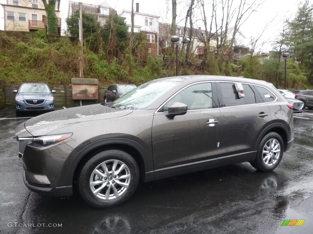 Titanium Flash Mica 2017 Mazda CX-9 Touring AWD Exterior Photo #119007696