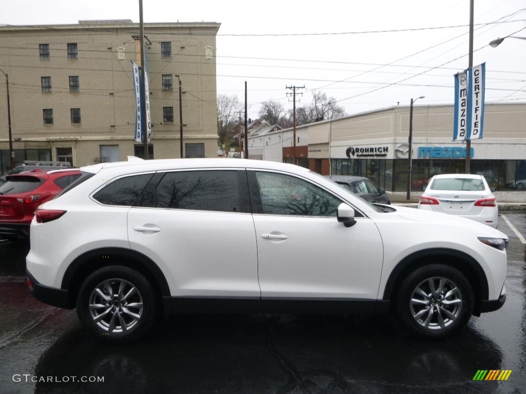 Snowflake White Pearl Mica 2017 Mazda CX-9 Touring AWD Exterior Photo #119007999