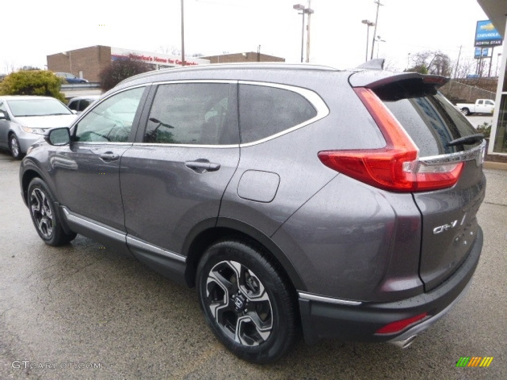 2017 CR-V Touring AWD - Gunmetal Metallic / Gray photo #2