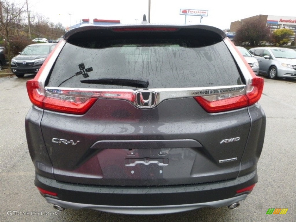 2017 CR-V Touring AWD - Gunmetal Metallic / Gray photo #3