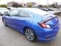 Aegean Blue Metallic - Civic LX Coupe Photo No. 2