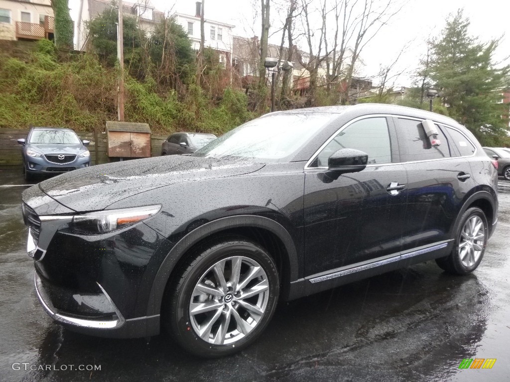Jet Black Mica 2017 Mazda CX-9 Signature AWD Exterior Photo #119009475