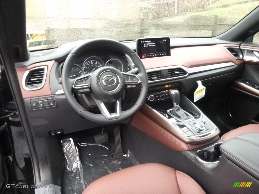 Signature Auburn Interior 2017 Mazda CX-9 Signature AWD Photo #119009568