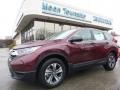 2017 Basque Red Pearl II Honda CR-V LX AWD  photo #1