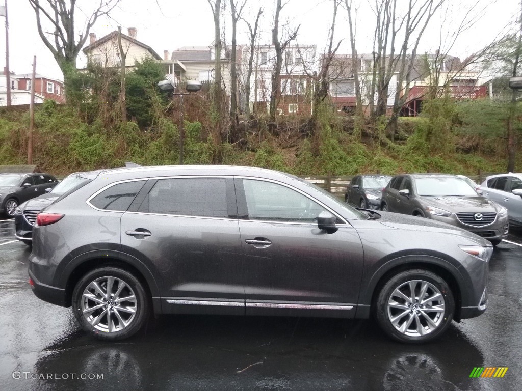 Machine Gray Metallic 2017 Mazda CX-9 Signature AWD Exterior Photo #119009805