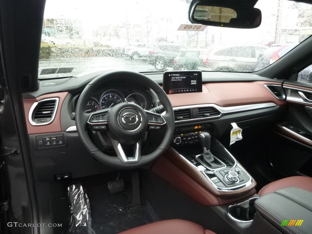 Signature Auburn Interior 2017 Mazda CX-9 Signature AWD Photo #119009931