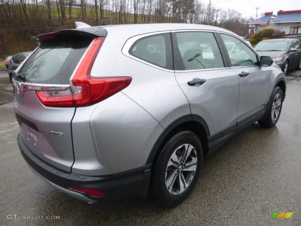 2017 CR-V LX AWD - Lunar Silver Metallic / Gray photo #4