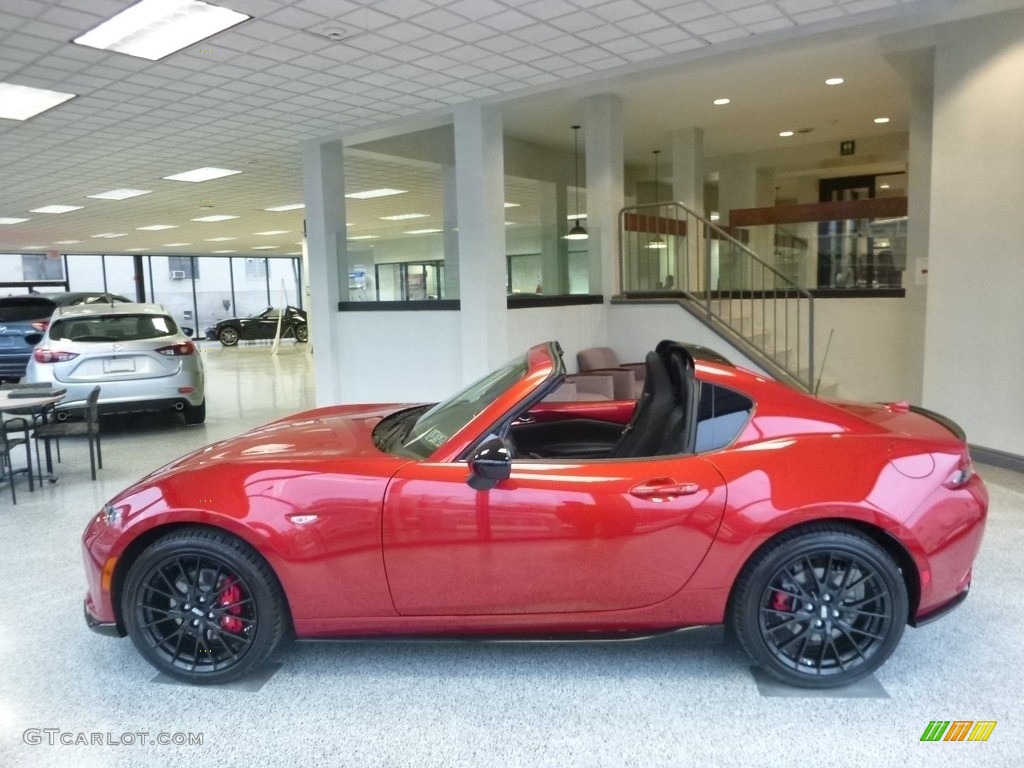 Soul Red Metallic 2017 Mazda MX-5 Miata RF Club Exterior Photo #119010198