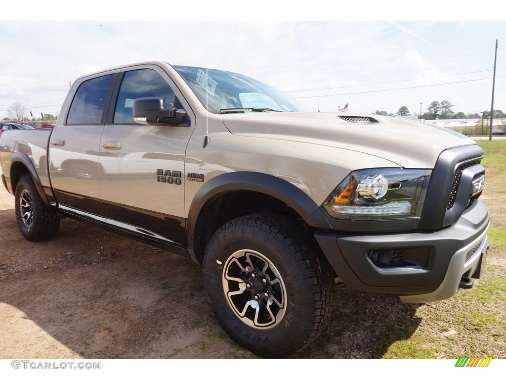 2017 1500 Rebel Crew Cab 4x4 - Mojave Sand / Black photo #4