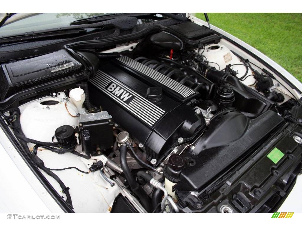 1998 5 Series 528i Sedan - Alpine White III / Beige photo #34