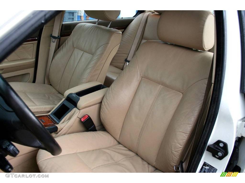 1998 5 Series 528i Sedan - Alpine White III / Beige photo #43