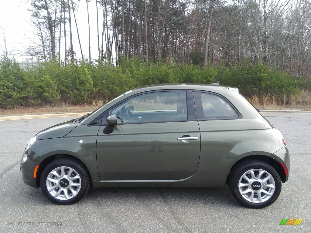 Verde Oliva (Olive Green) Fiat 500
