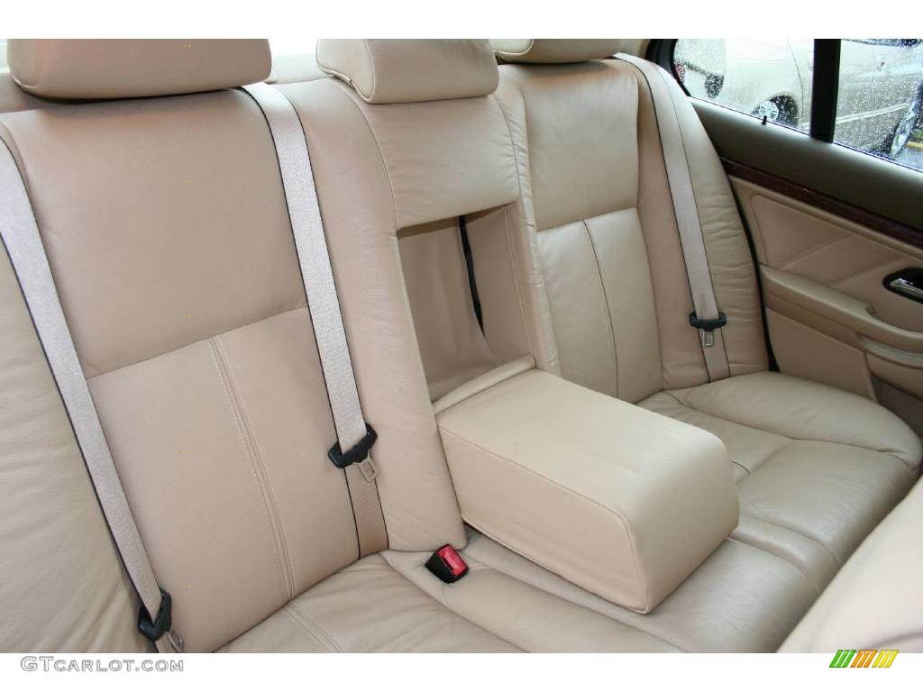 1998 5 Series 528i Sedan - Alpine White III / Beige photo #48