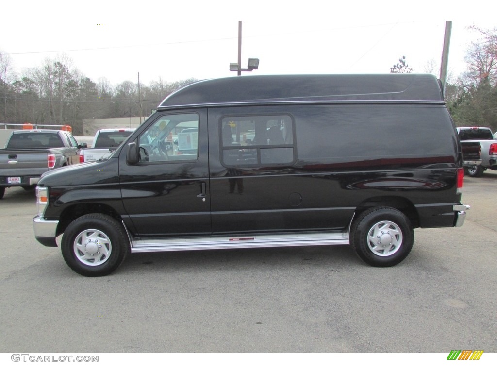 2013 E Series Van E250 Cargo - Black / Medium Flint photo #11