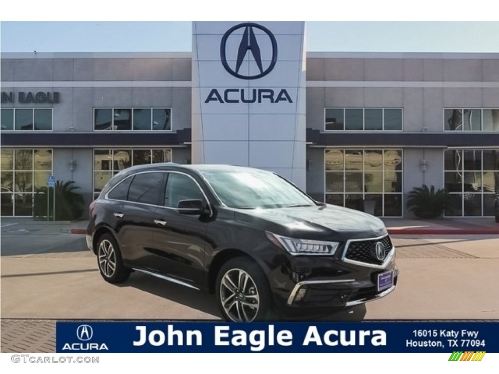 Crystal Black Pearl Acura MDX