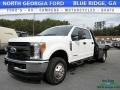 2017 Oxford White Ford F350 Super Duty XL Crew Cab 4x4 Chassis  photo #1