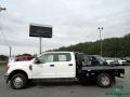Oxford White - F350 Super Duty XL Crew Cab 4x4 Chassis Photo No. 2