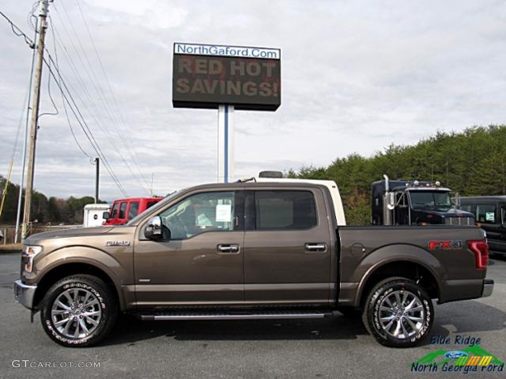 2017 F150 Lariat SuperCrew 4X4 - Caribou / Light Camel photo #2