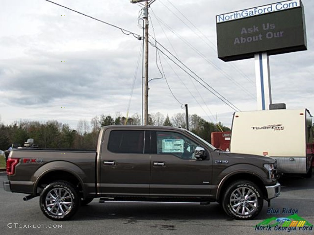 2017 F150 Lariat SuperCrew 4X4 - Caribou / Light Camel photo #7