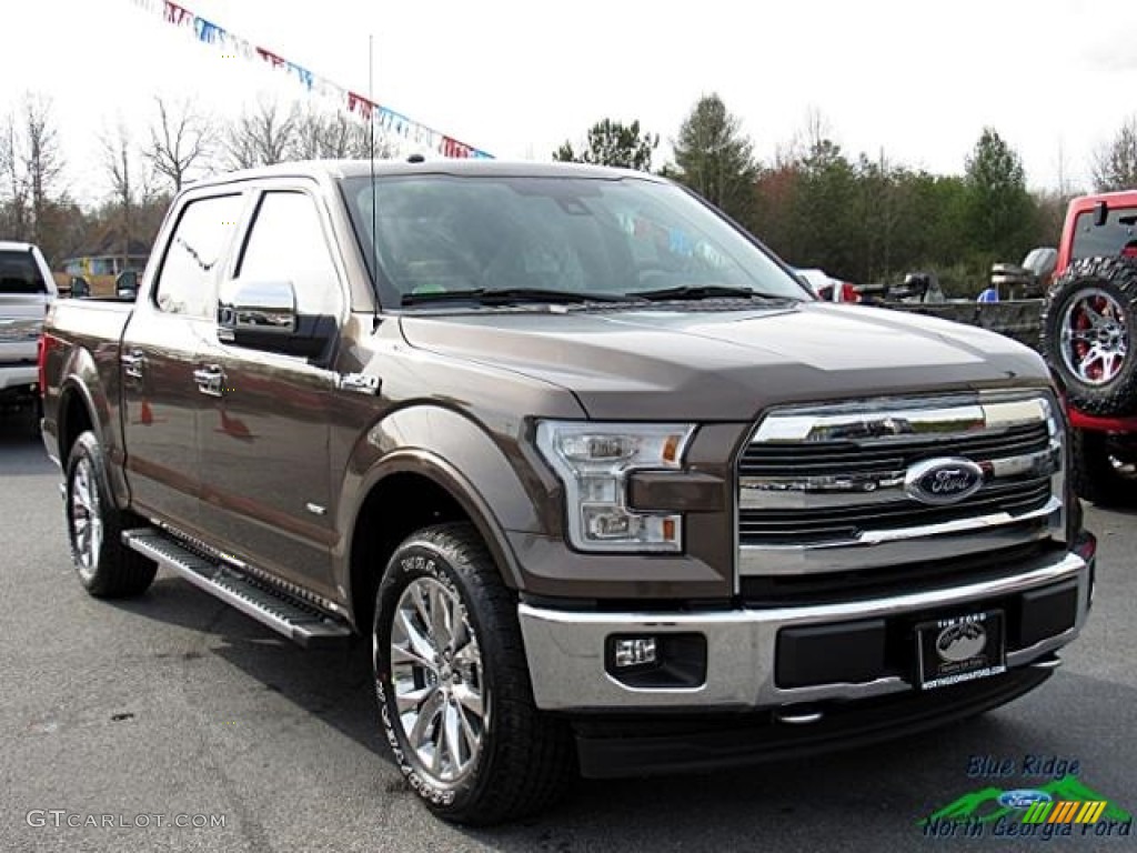 2017 F150 Lariat SuperCrew 4X4 - Caribou / Light Camel photo #8