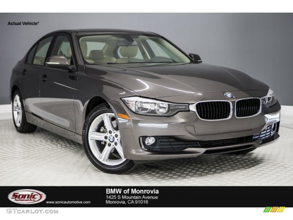 2014 3 Series 320i Sedan - Sparkling Brown Metallic / Venetian Beige photo #1