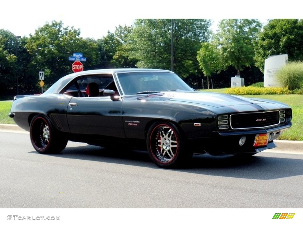 1969 Camaro Restomod Coupe - Carbon Flash Metallic / Black/Red photo #8