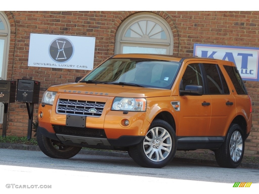 2008 LR2 SE - Tambora Flame Orange / Ebony Black photo #1
