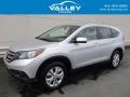 2014 Alabaster Silver Metallic Honda CR-V EX AWD  photo #1