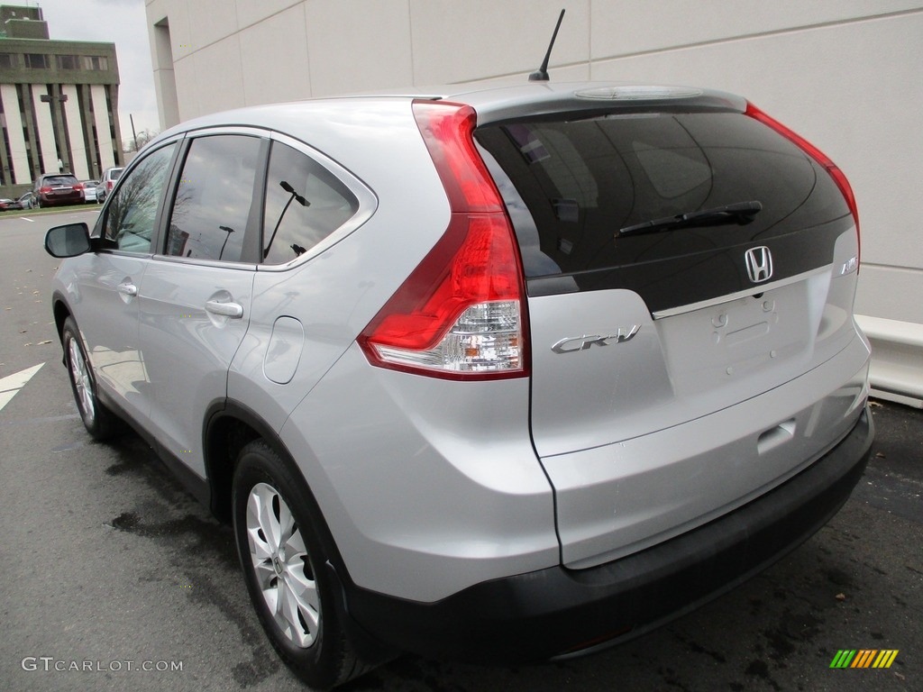 2014 CR-V EX AWD - Alabaster Silver Metallic / Black photo #4