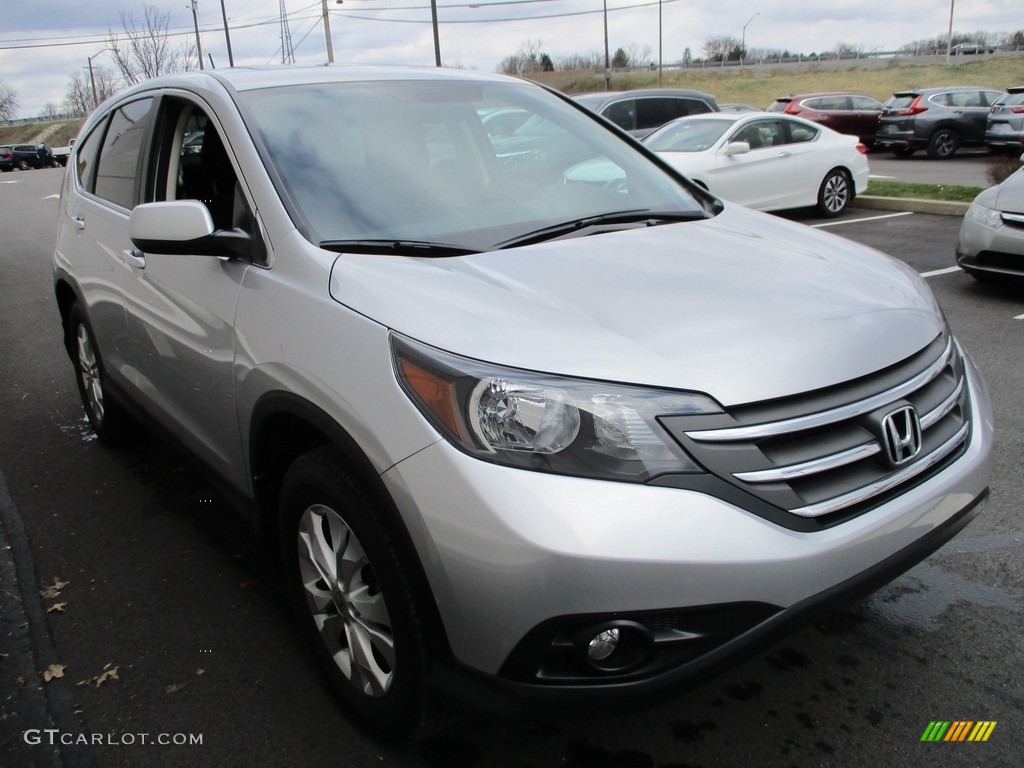 2014 CR-V EX AWD - Alabaster Silver Metallic / Black photo #7