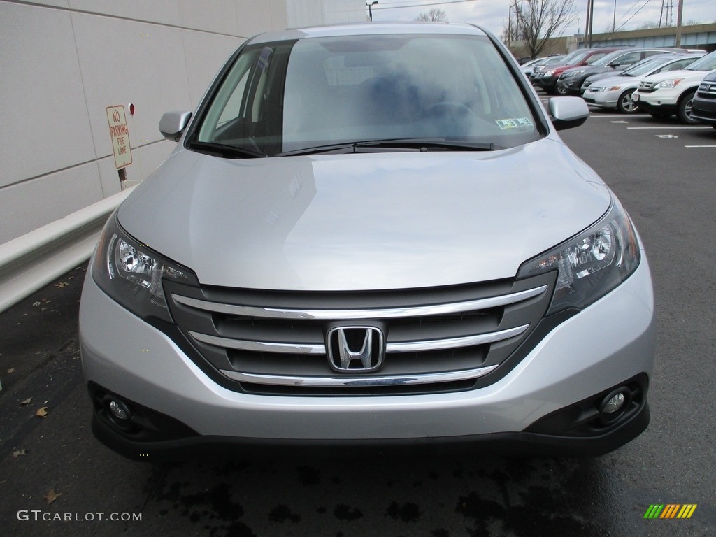 2014 CR-V EX AWD - Alabaster Silver Metallic / Black photo #8