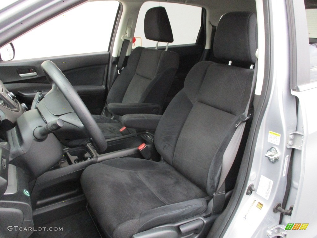2014 CR-V EX AWD - Alabaster Silver Metallic / Black photo #12