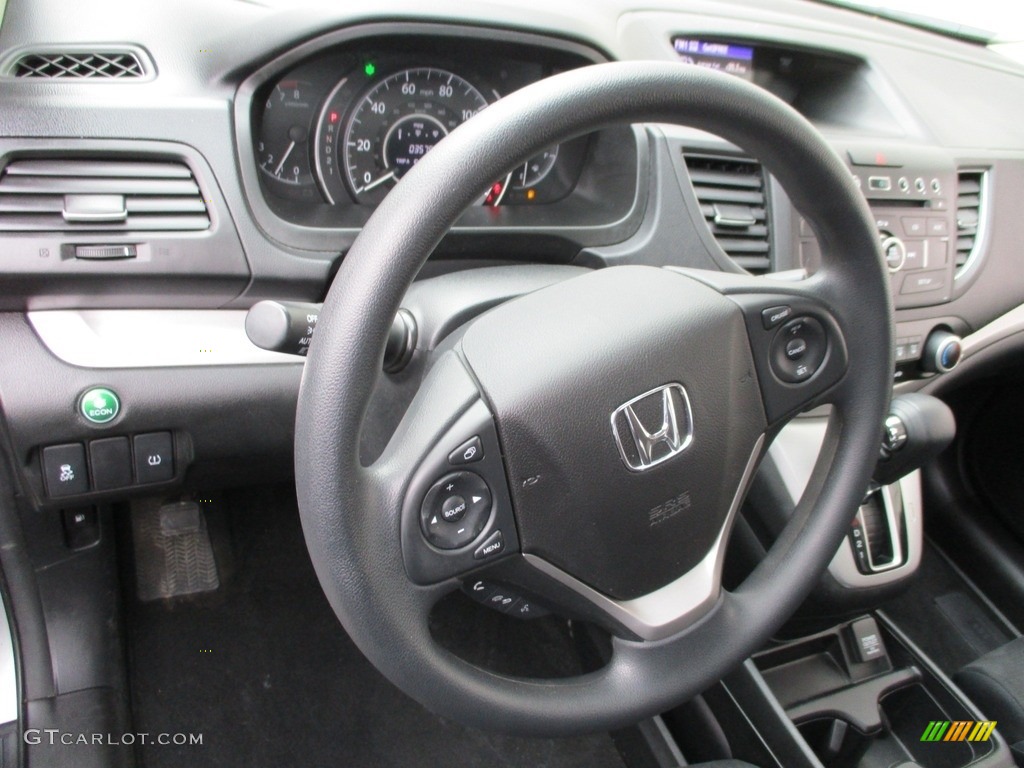 2014 CR-V EX AWD - Alabaster Silver Metallic / Black photo #14