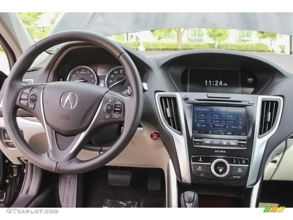 2017 TLX Sedan - Crystal Black Pearl / Graystone photo #9