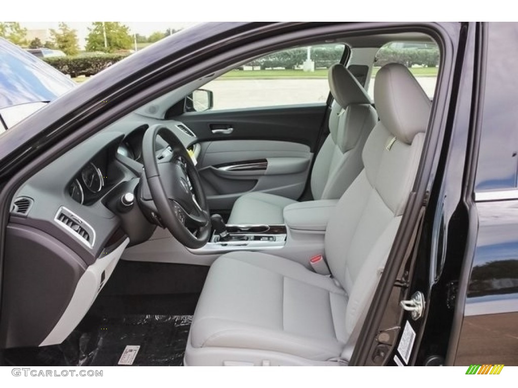 2017 TLX Sedan - Crystal Black Pearl / Graystone photo #12