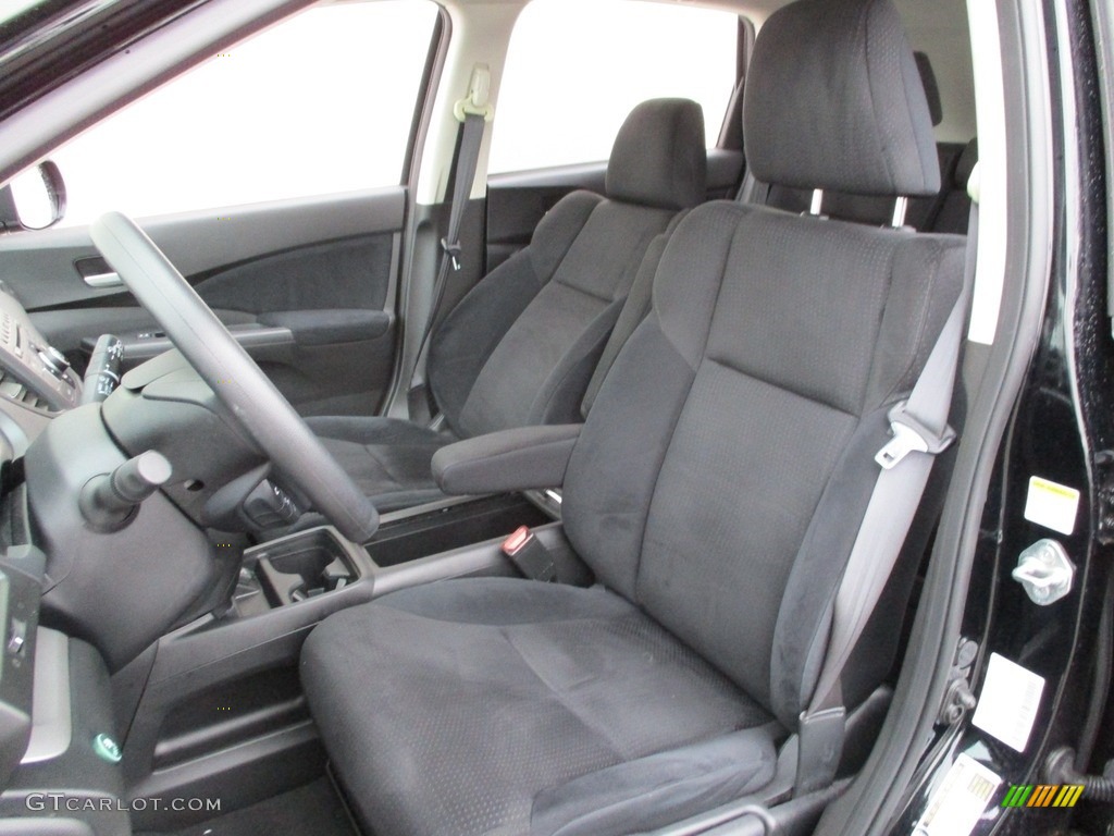 2014 CR-V EX AWD - Crystal Black Pearl / Black photo #12