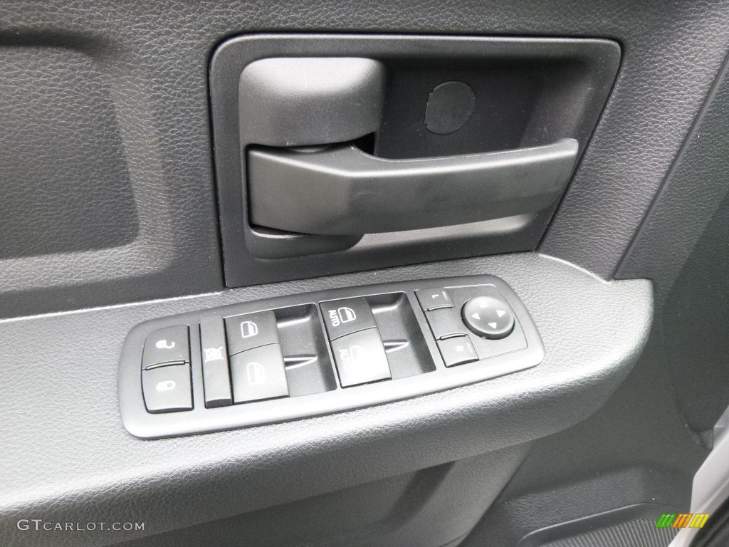 2017 1500 Express Quad Cab 4x4 - Bright Silver Metallic / Black/Diesel Gray photo #15