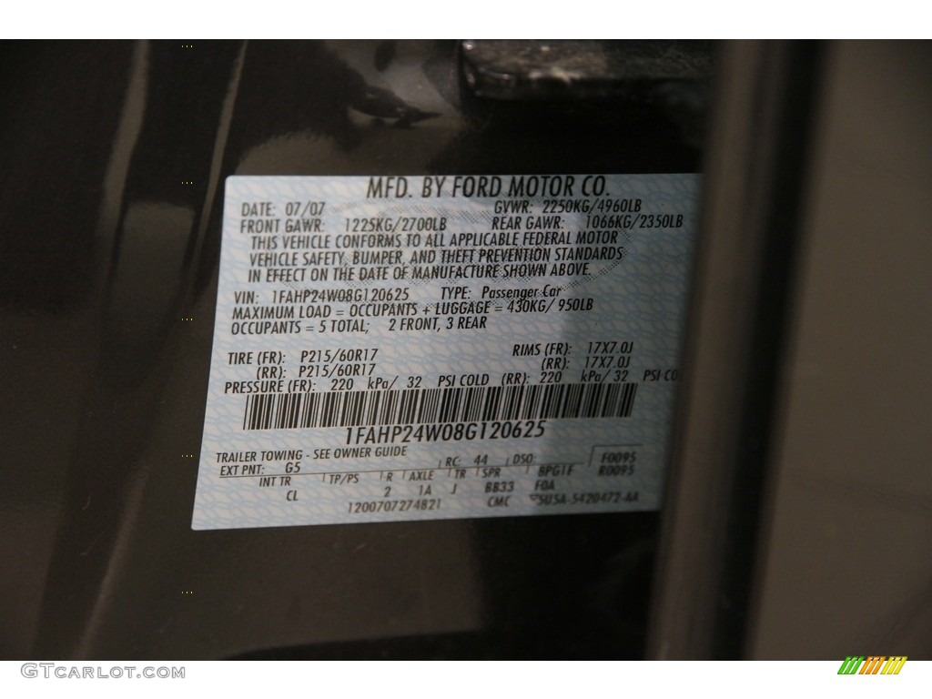 2008 Taurus SEL - Alloy Grey Metallic / Medium Light Stone photo #17