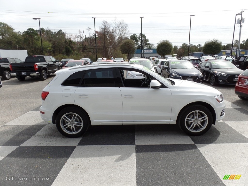 2016 Q5 2.0 TFSI Premium Plus quattro - Ibis White / Chestnut Brown photo #3