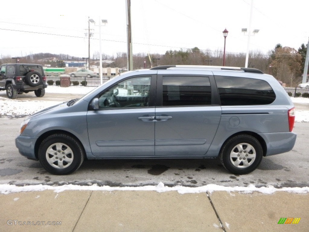 2010 Sedona LX - Glacier Blue / Gray photo #11
