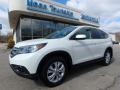 2014 White Diamond Pearl Honda CR-V EX AWD  photo #1