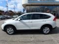 2014 White Diamond Pearl Honda CR-V EX AWD  photo #2