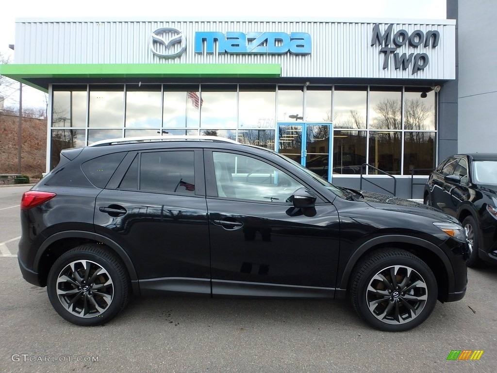 2016 CX-5 Grand Touring AWD - Jet Black Mica / Parchment photo #1