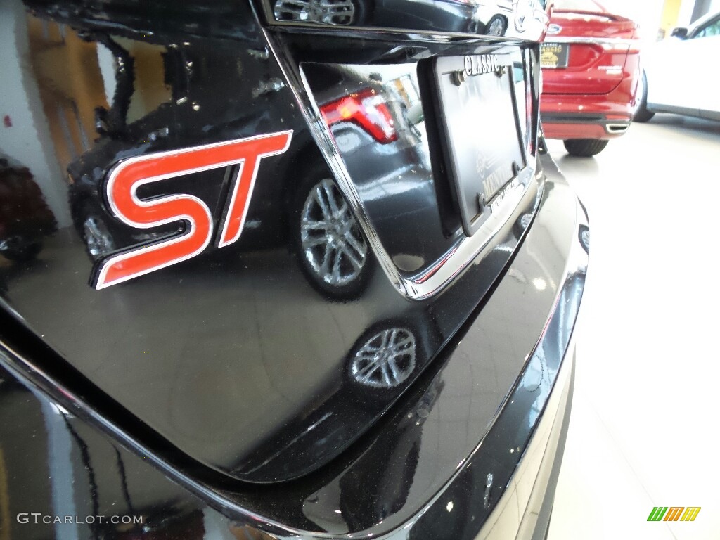 2017 Fiesta ST Hatchback - Shadow Black / Charcoal Black photo #13