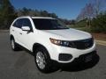 2011 Snow White Pearl Kia Sorento LX V6 AWD  photo #4