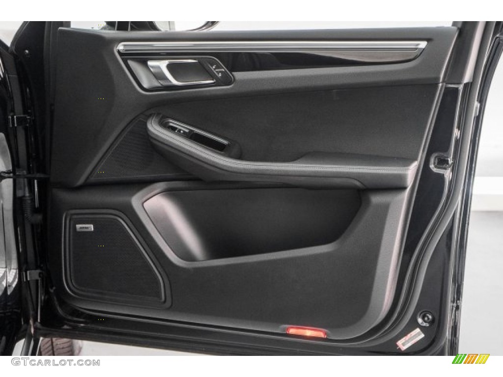 2017 Porsche Macan S Black w/Alcantara Door Panel Photo #119032647