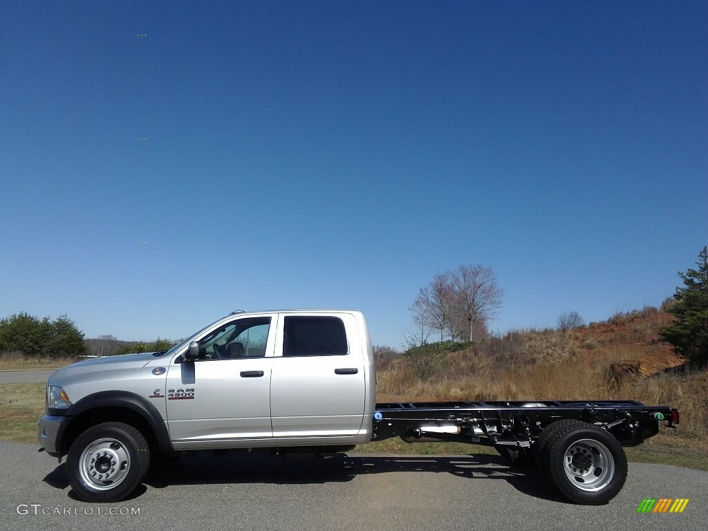 Bright Silver Metallic 2017 Ram 4500 Tradesman Crew Cab 4x4 Chassis Exterior Photo #119035053