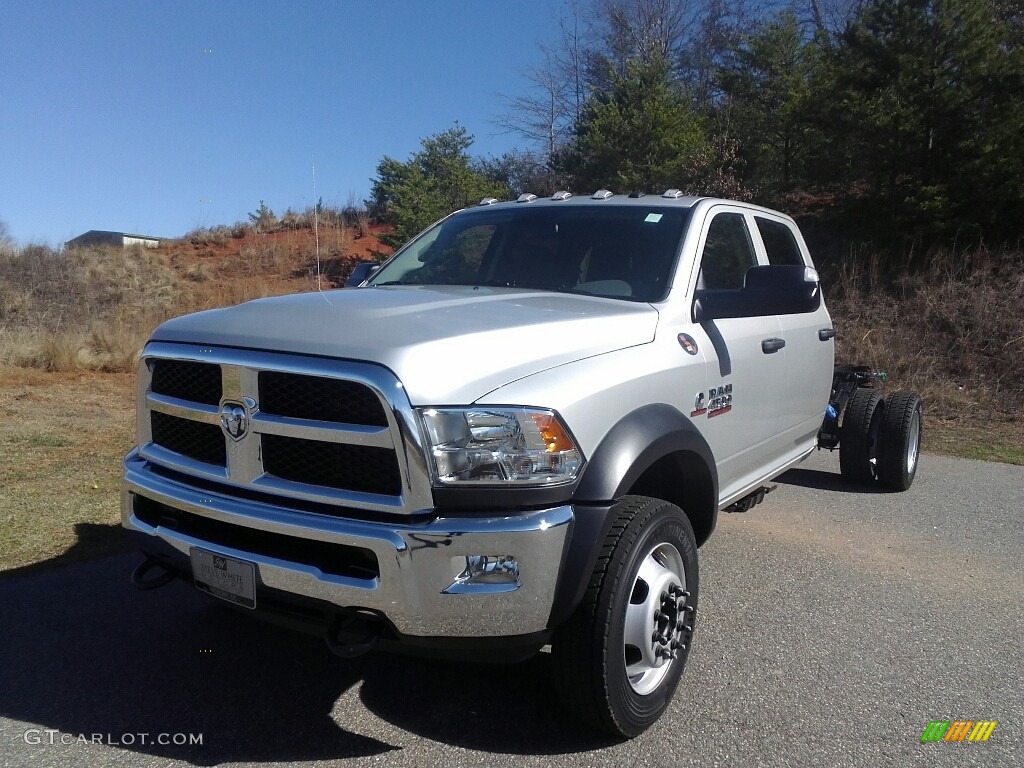 Bright Silver Metallic 2017 Ram 4500 Tradesman Crew Cab 4x4 Chassis Exterior Photo #119035095